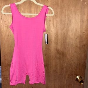 Pink bodysuit